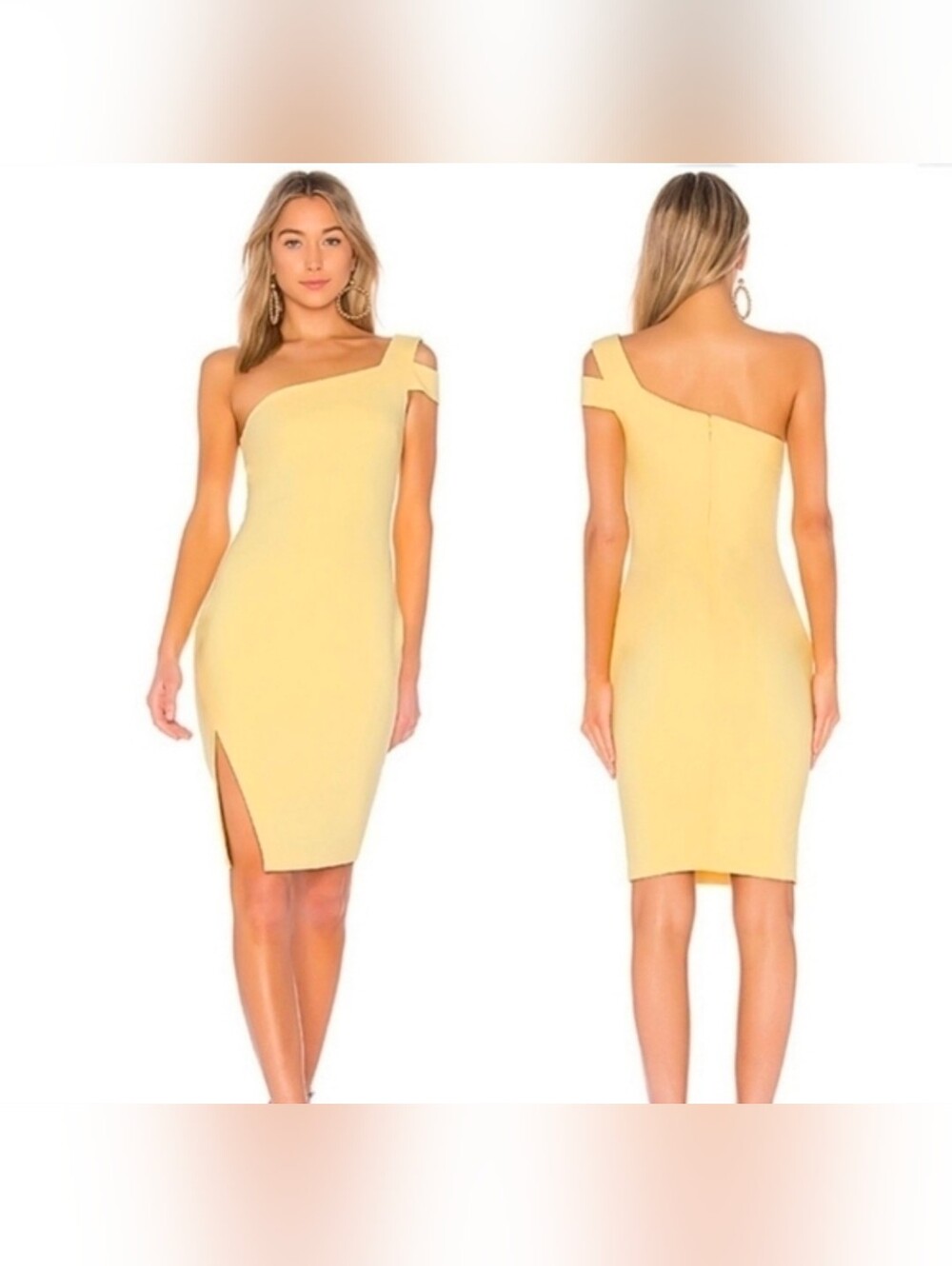 Likely Packard Yellow Mini Dress